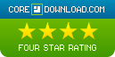 CoreDownload.com Four Star Rating