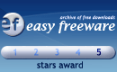 Easy Freeware 5 Stars Award
