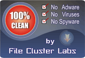 100% Clean from FileCluster.com