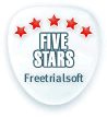 Rated Five Stars at Freetrialsoft