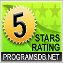 ProgramsDB.net 5 stars award