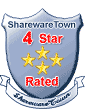 SharewareTown 4 Star Rated