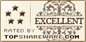 5 Stars Excellent rated by TopShareware.com