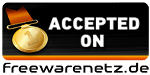 Accepted on Freewarenetz.de