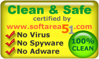 Clean & Save Certified by www.softarea51.com