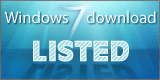 Windows 7 Download Listed
