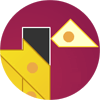 Four Piece Tangram