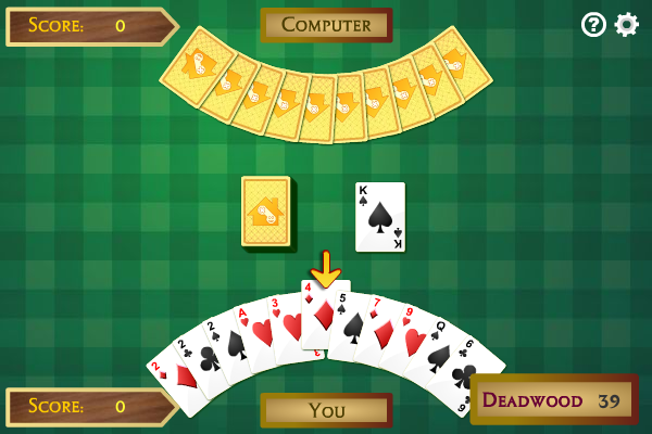 Gin Rummy game preview
