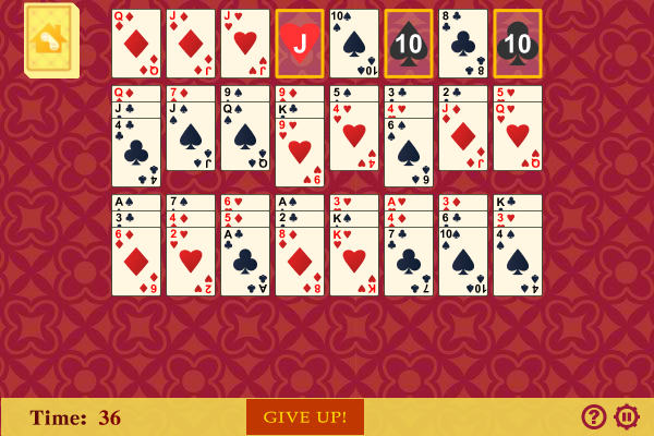 Matrimony Solitaire game preview