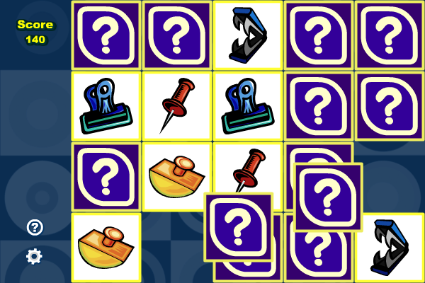 Memory (Tricky) game preview