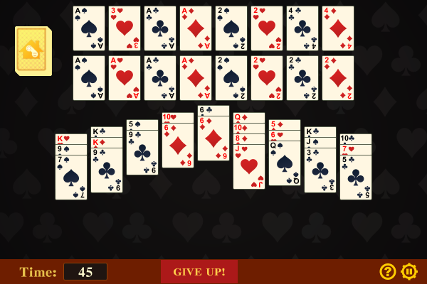 Mount Olympus Solitaire game preview