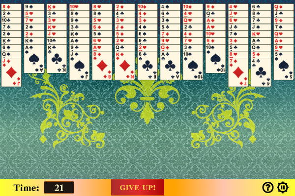 Mrs. Mop Solitaire game preview