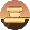 Verbrannte Pfannkuchen sortieren