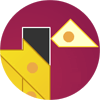 Four Piece Tangram